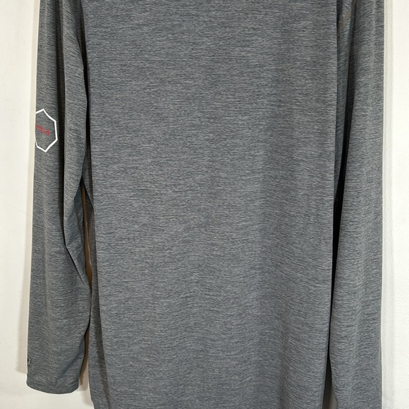 Vissla Surf Culture UVA Protection Men’s Size XL Gray Heather Long Sleeve Tee - Picture 9 of 14